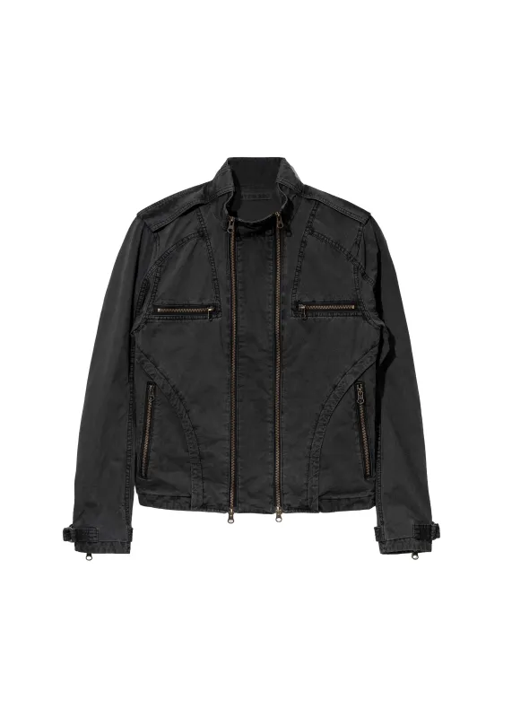 Washed Rider Jacket made by HYEIN SEO