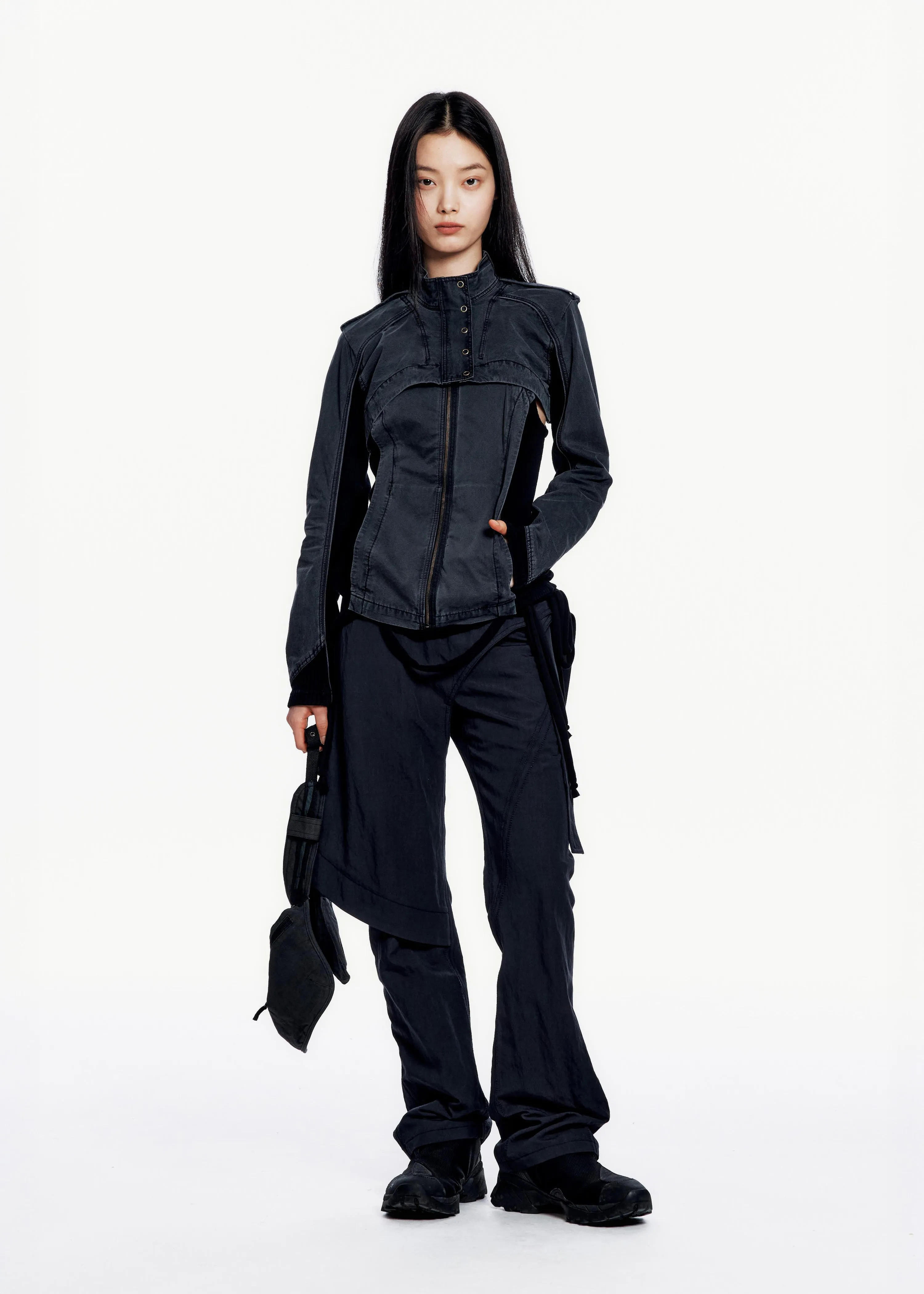 Double Layer Moto Jacket sold by HYEIN SEO product image thumbnail 4