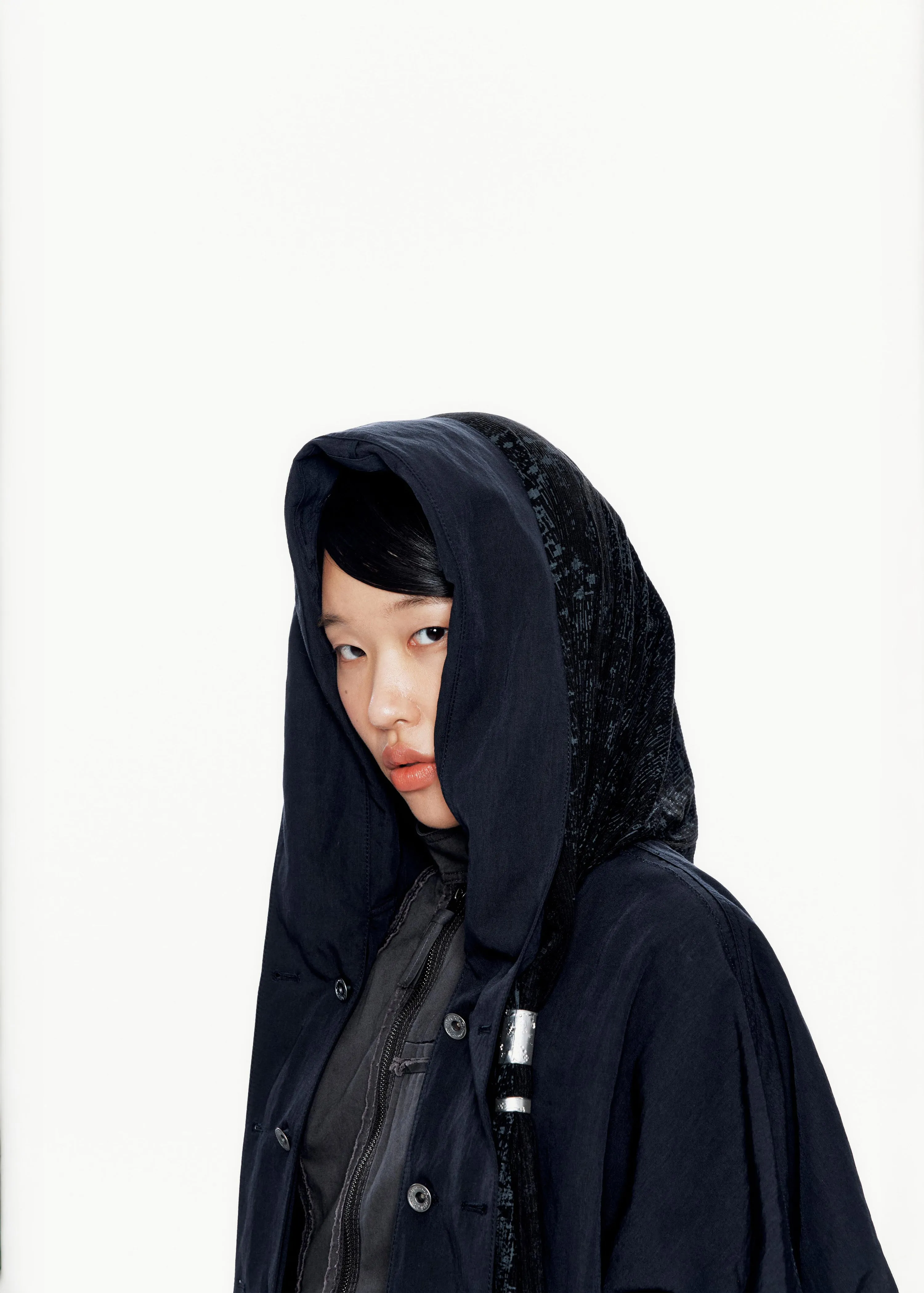 Hooded Coat w/ Graphic Muffler sold by HYEIN SEO product image thumbnail 4