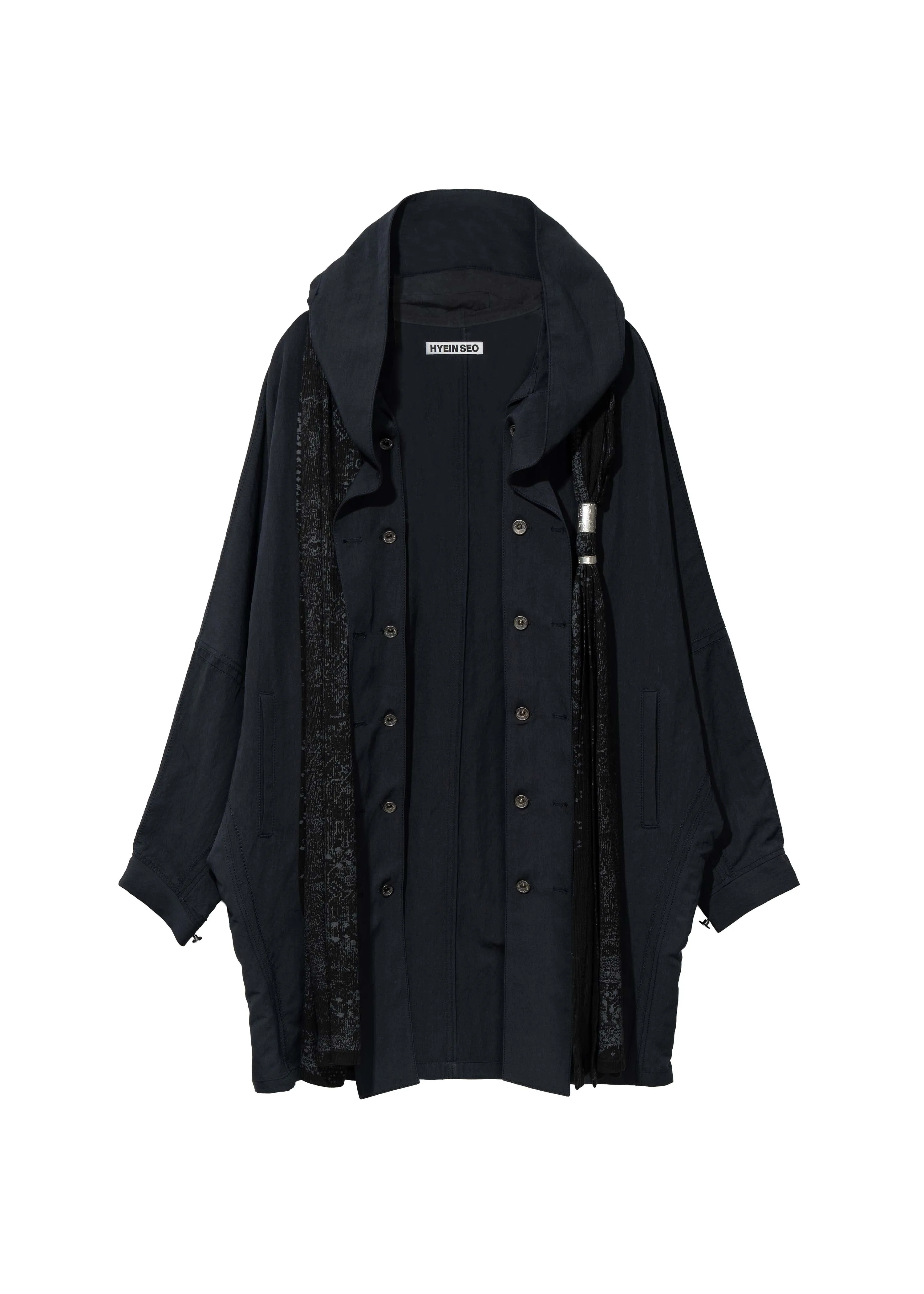 Hooded Coat w/ Graphic Muffler sold by HYEIN SEO product image thumbnail 5