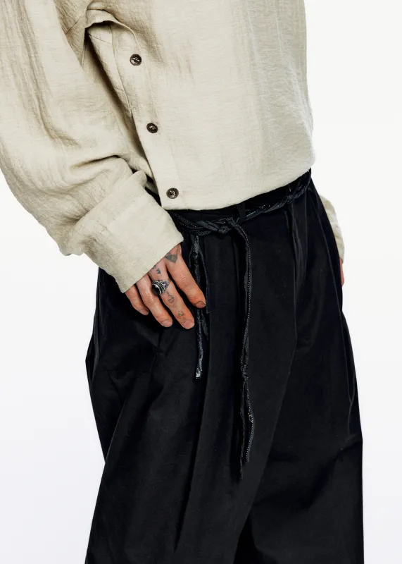 Wide Pants w/ Macrame Belt made by HYEIN SEO
