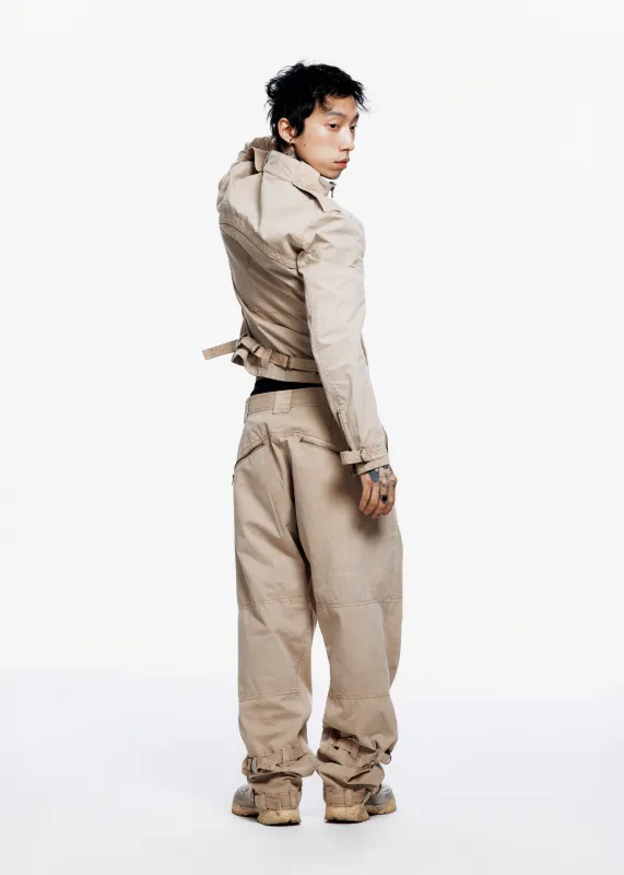 Washed Rider Pants made by HYEIN SEO