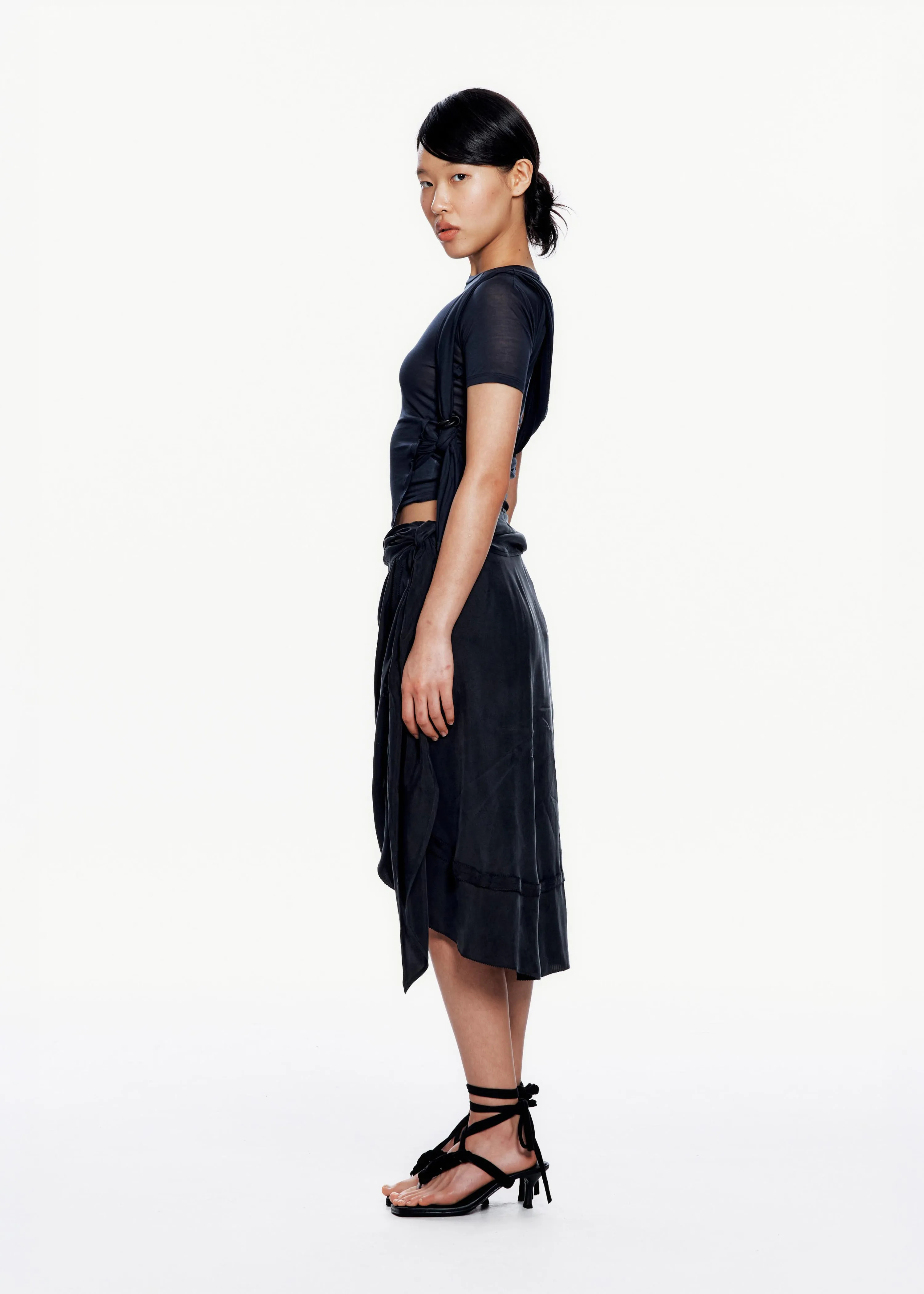 Tied Asymmetric T-shirt sold by HYEIN SEO product image thumbnail 3