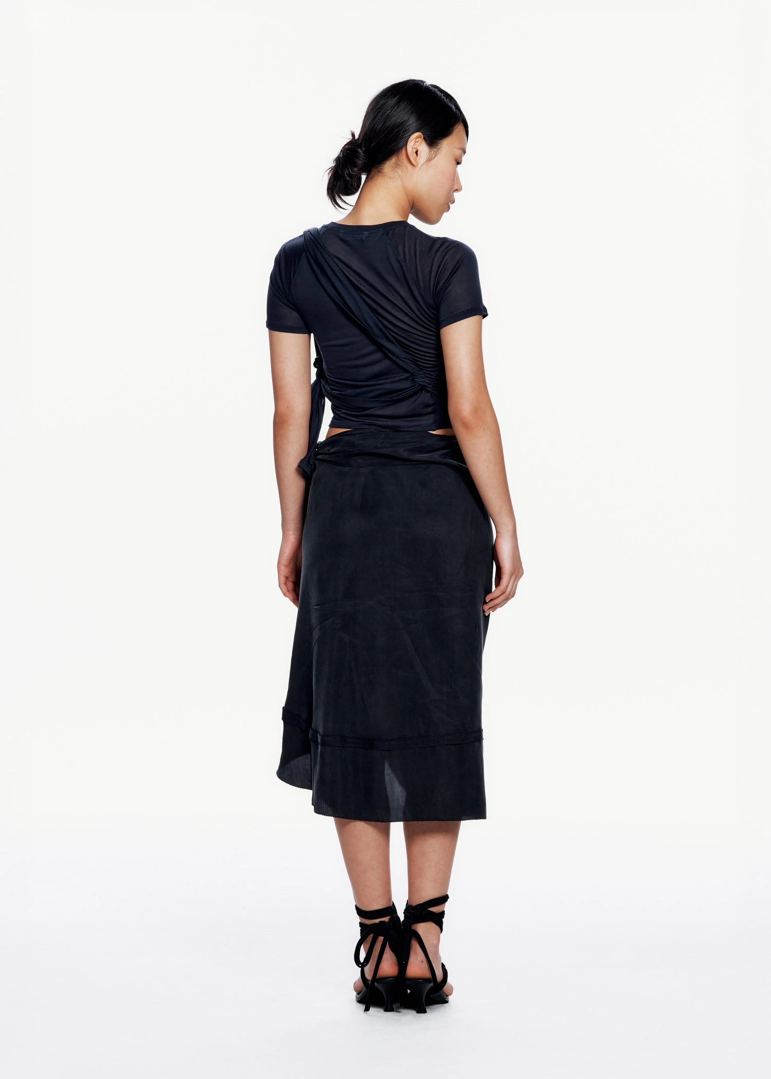 Tied Asymmetric T-shirt sold by HYEIN SEO product image thumbnail 4