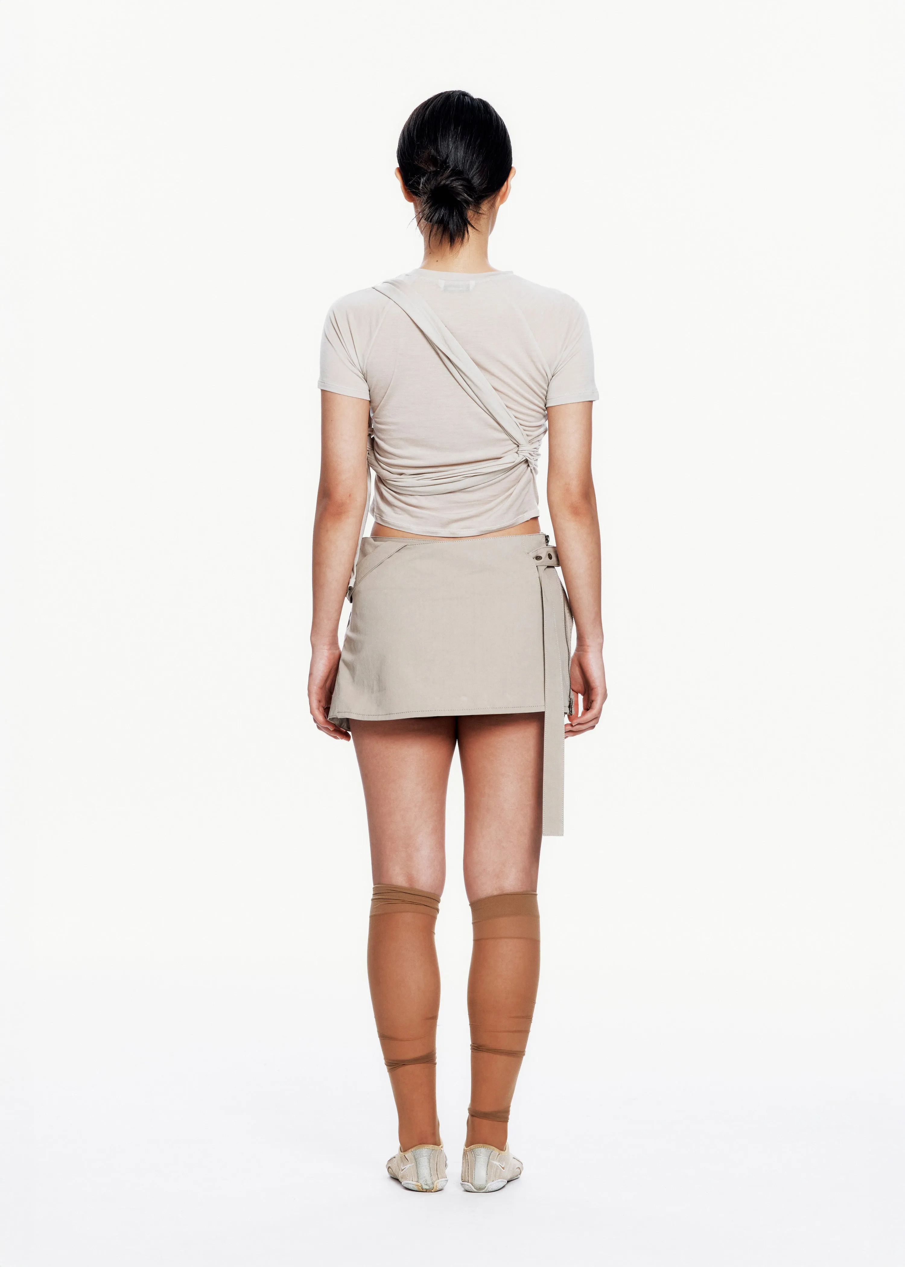 Tied Asymmetric T-shirt sold by HYEIN SEO product image thumbnail 4
