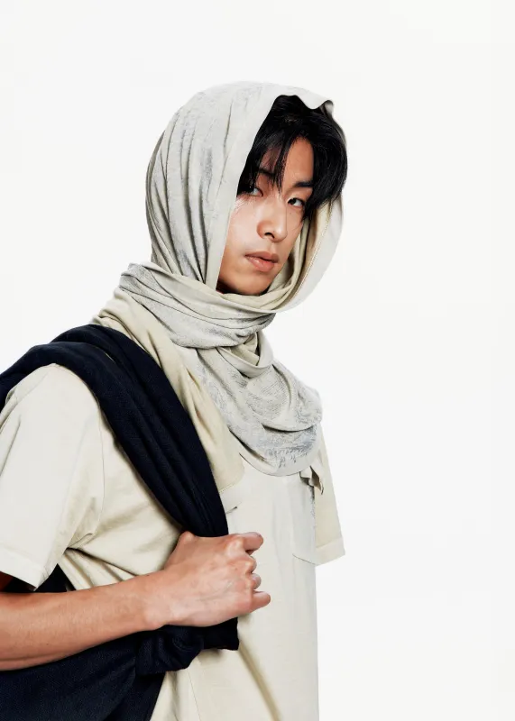 Basic T-shirt w/ Graphic Scarf made by HYEIN SEO