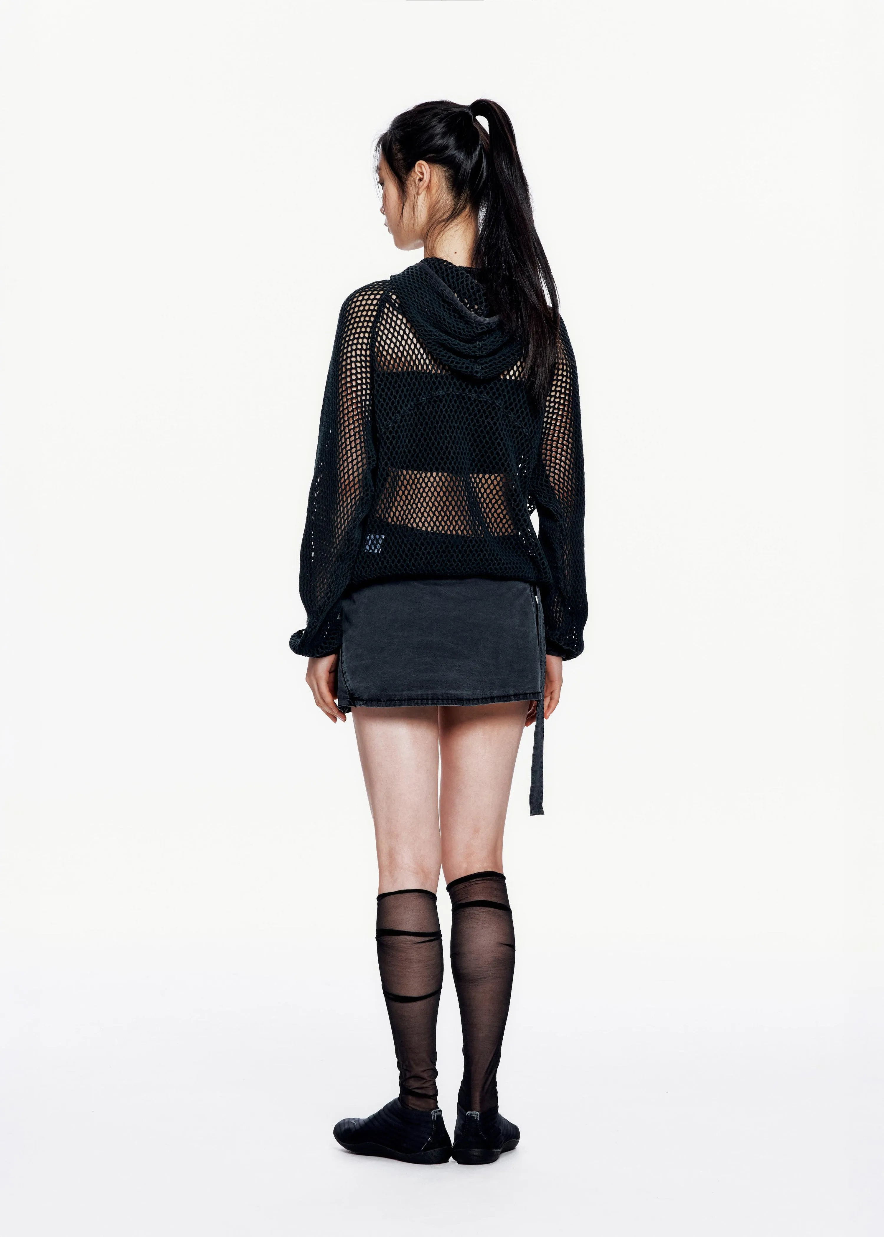 Washed Mesh Hoodie sold by HYEIN SEO product image thumbnail 3