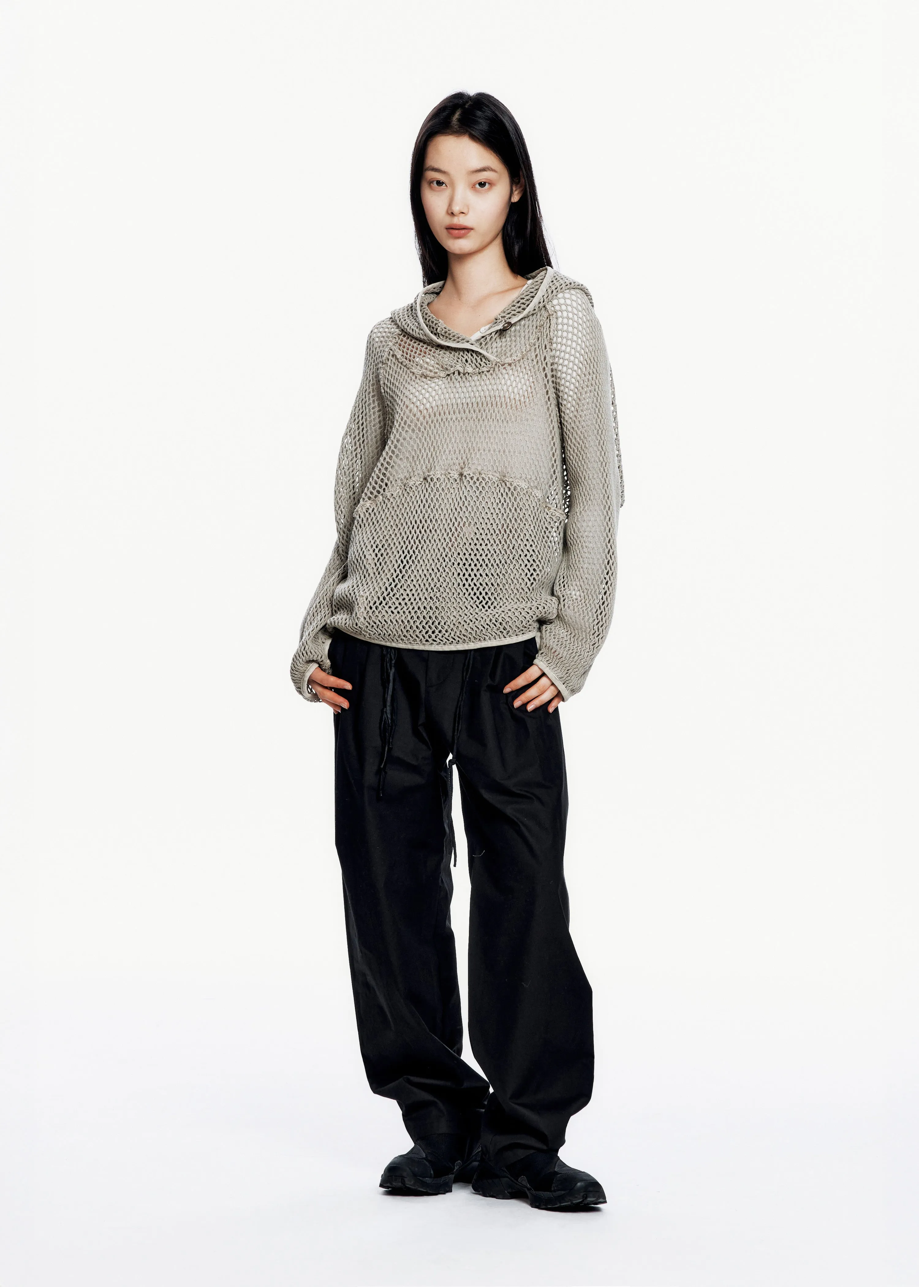 Washed Mesh Hoodie sold by HYEIN SEO product image thumbnail 5