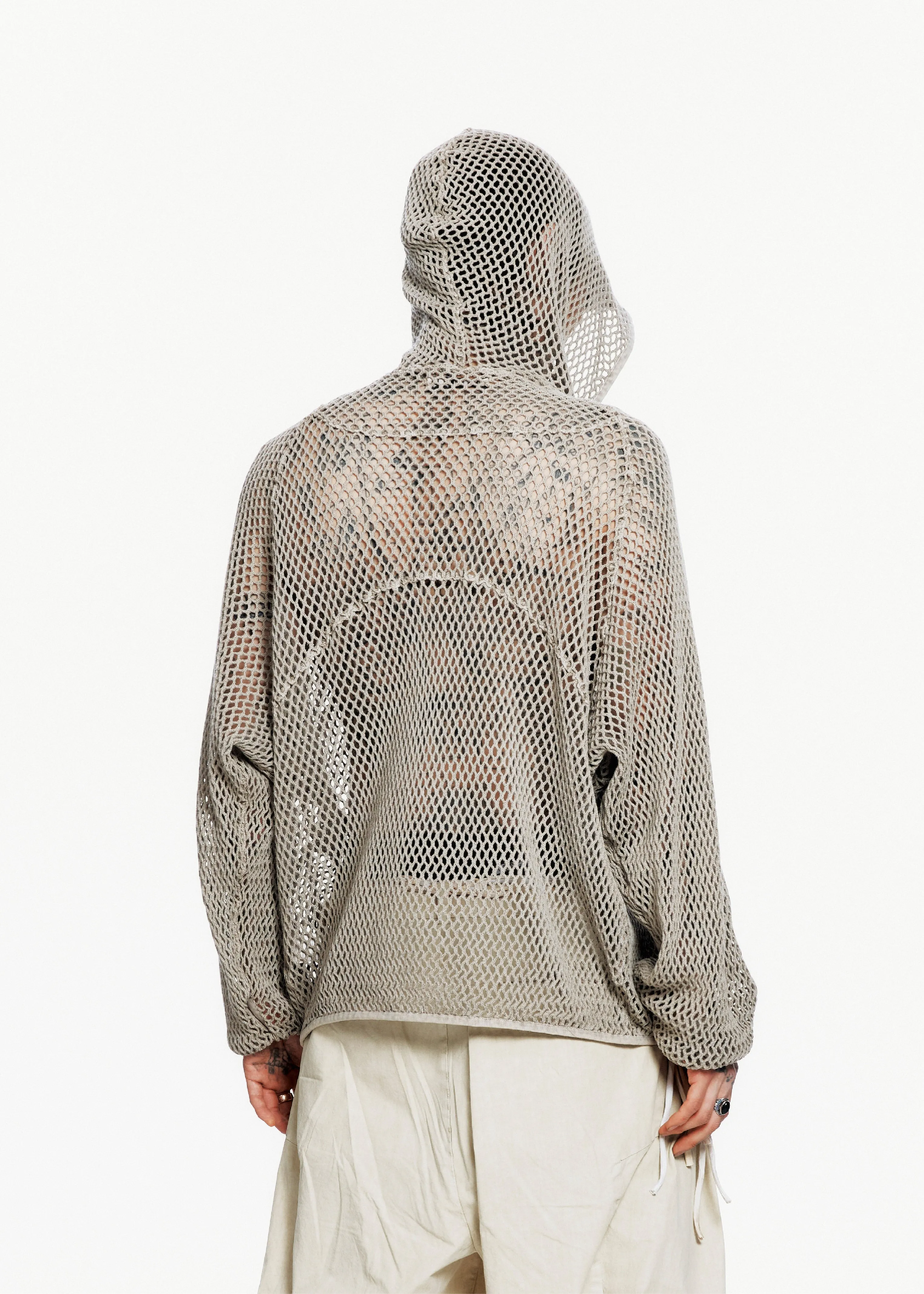 Washed Mesh Hoodie sold by HYEIN SEO