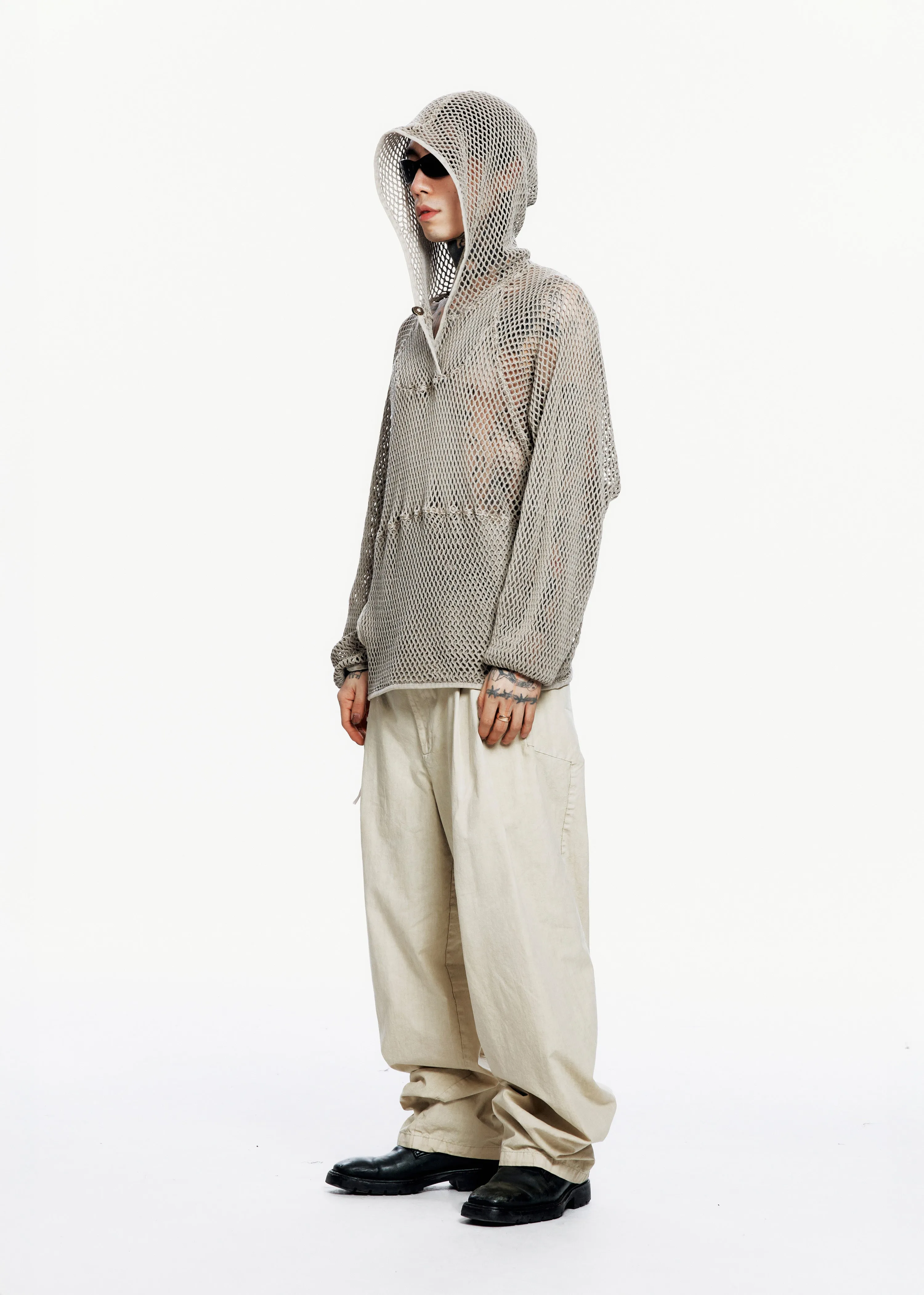 Washed Mesh Hoodie sold by HYEIN SEO product image thumbnail 2