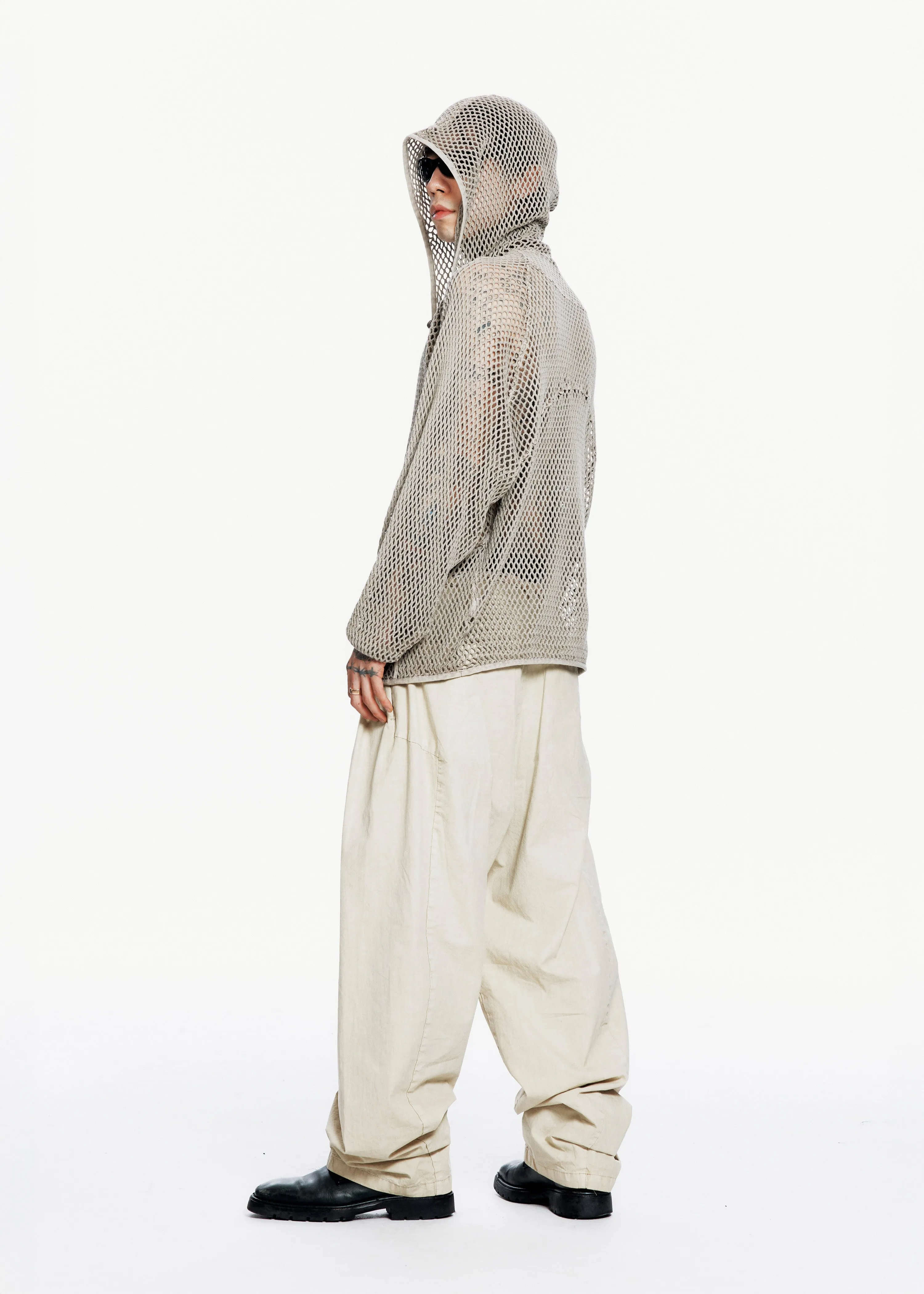 Washed Mesh Hoodie sold by HYEIN SEO product image thumbnail 3