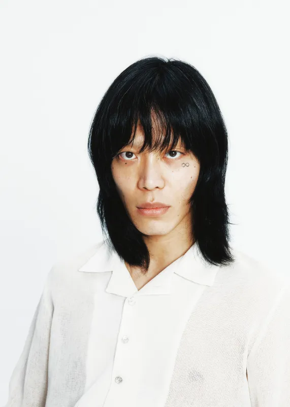 Silver Button Shirt made by HYEIN SEO