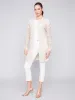 Long Knit Crochet Cardigan - Beige sold by Charlie B