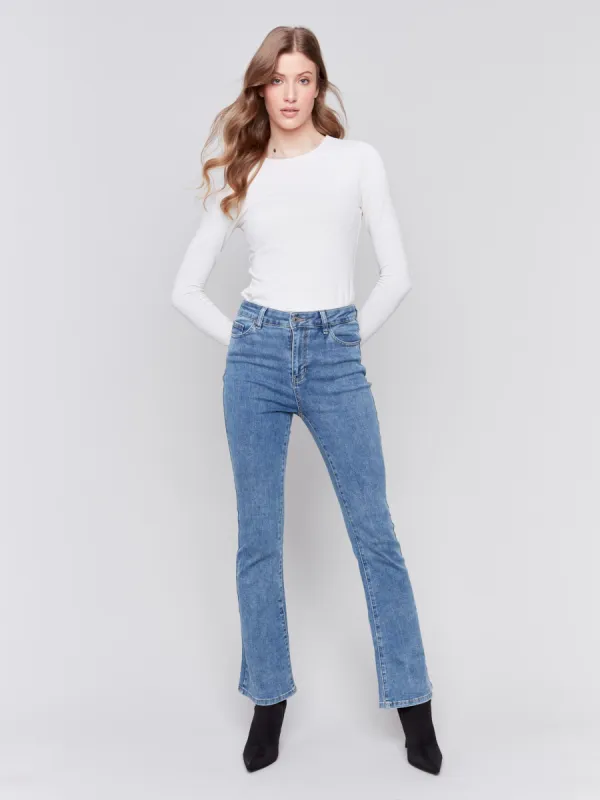 Bootcut Jeans - Medium Blue sold by Charlie B