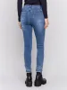Frayed Hem Denim Pants - Medium Blue sold by Charlie B