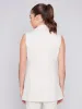 Tailored Blazer Vest - Beige sold by Charlie B