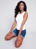 Sleeveless Super Stretch Top - White sold by Charlie B