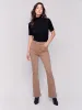 Bootcut Twill Pants - Truffle sold by Charlie B