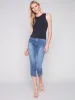 Sleeveless Super Stretch Top - Black sold by Charlie B