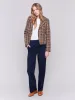 Tweed Perfecto Jacket - Navy sold by Charlie B
