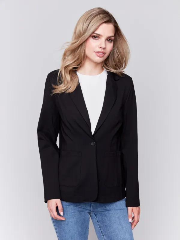 Ponte Blazer - Black sold by Charlie B