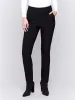 Crepe Slim Fit Dress Pants - Black sold by Charlie B