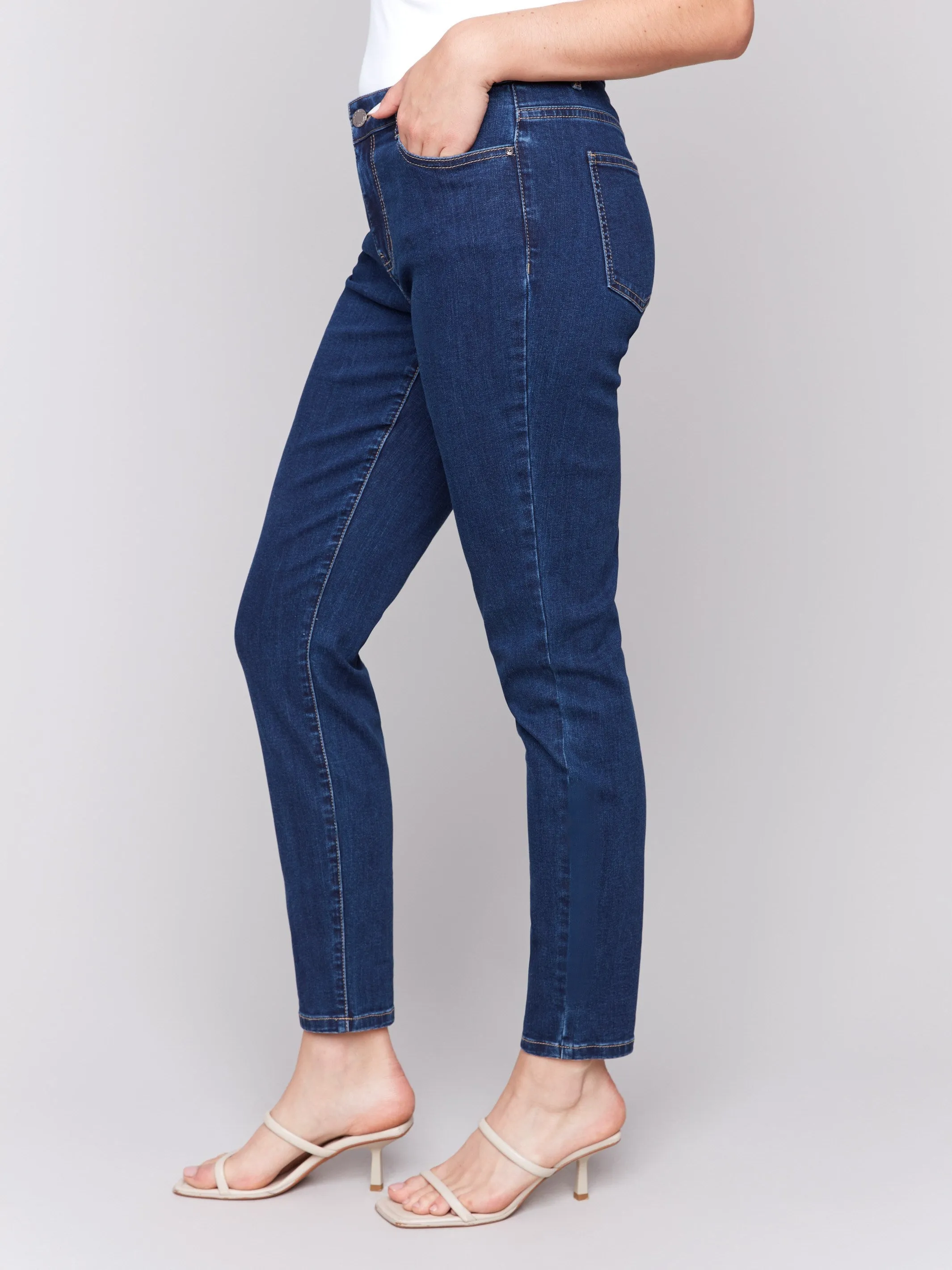 Carine Skinny Jeans - Indigo sold by Charlie B product image thumbnail 3