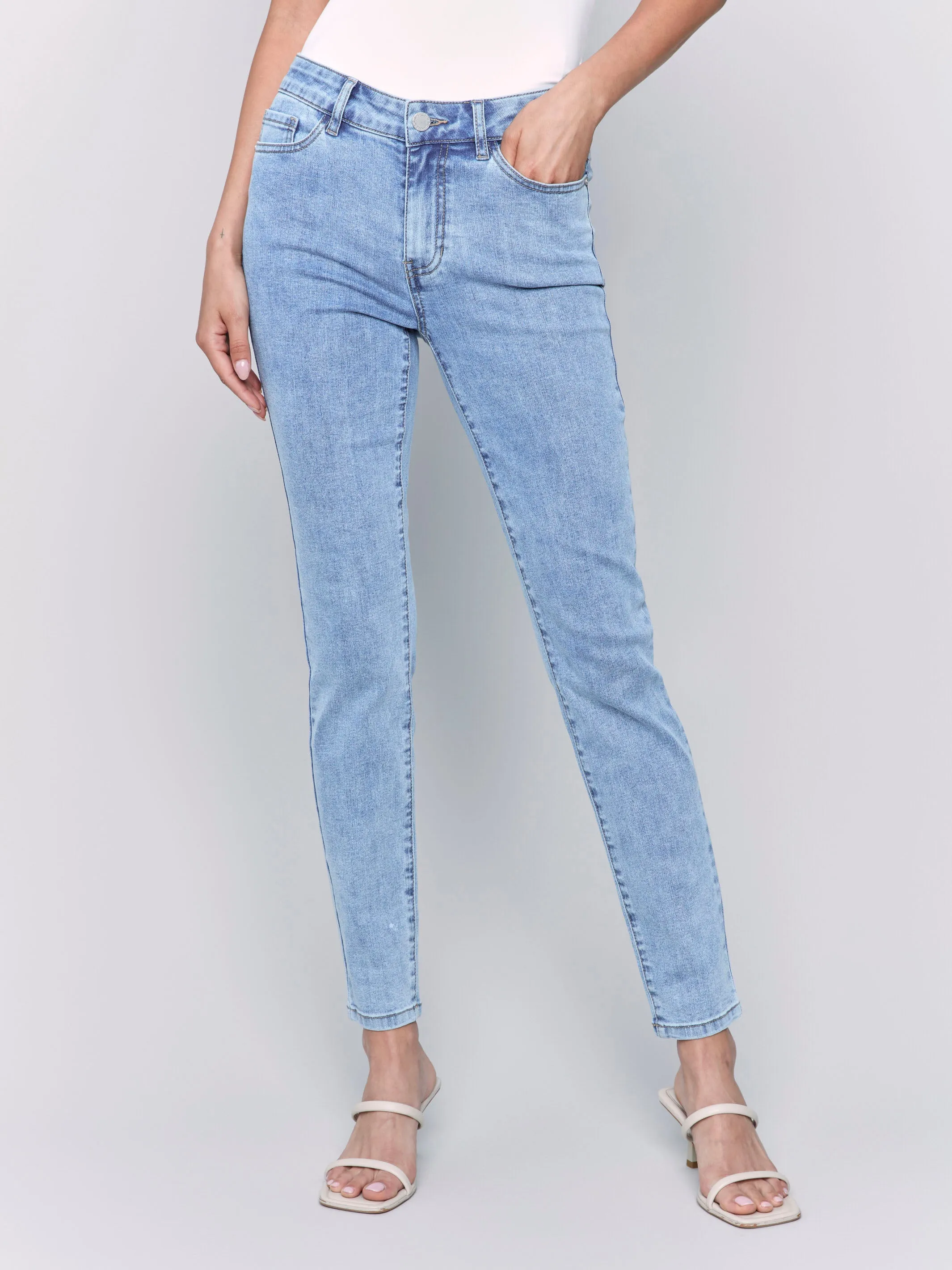 Carine Skinny Jeans - Light Blue sold by Charlie B product image thumbnail 2