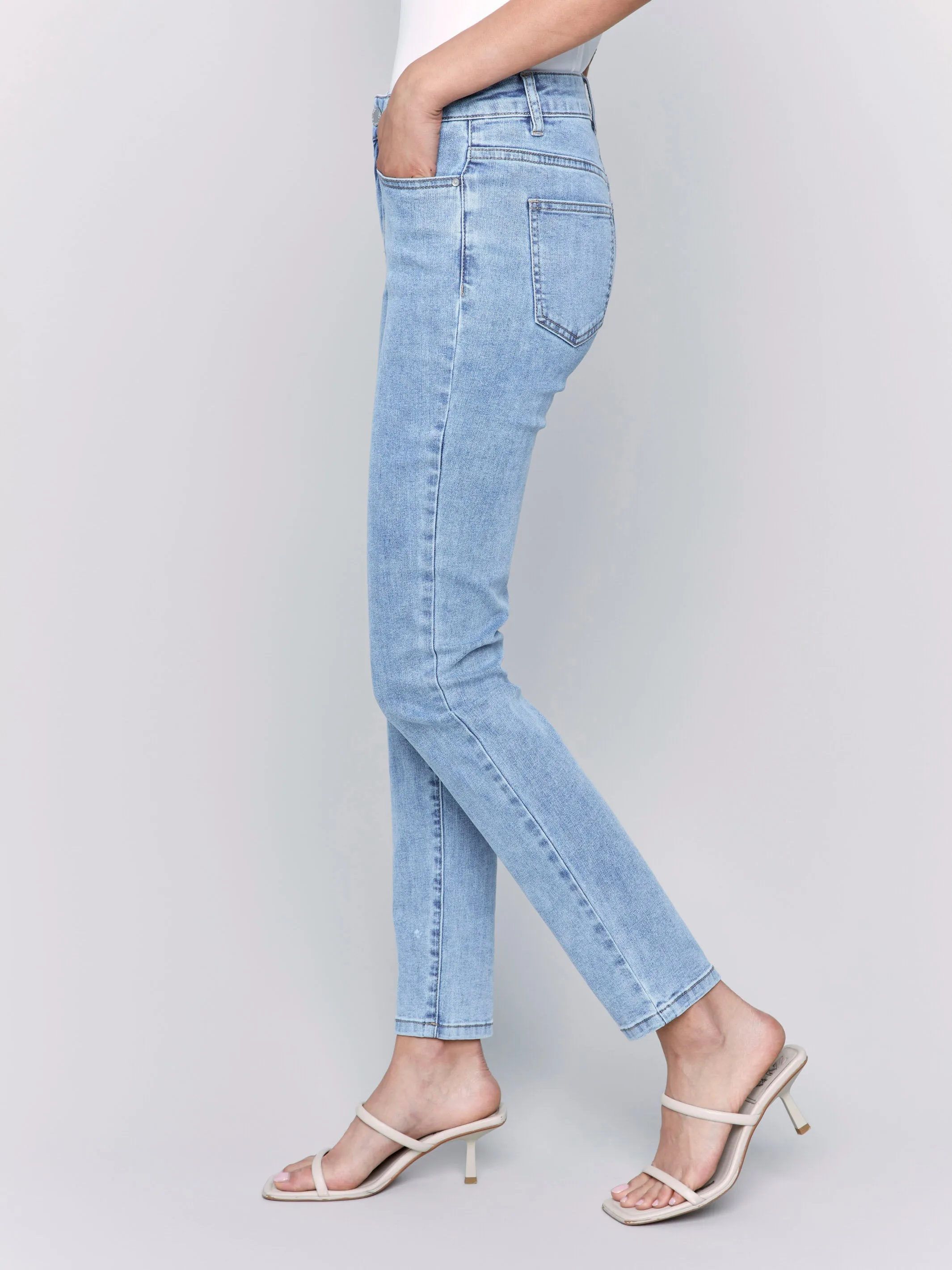 Carine Skinny Jeans - Light Blue sold by Charlie B product image thumbnail 3