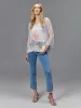 Bootcut Jeans with Side Snap Detail - Light Blue sold by Charlie B