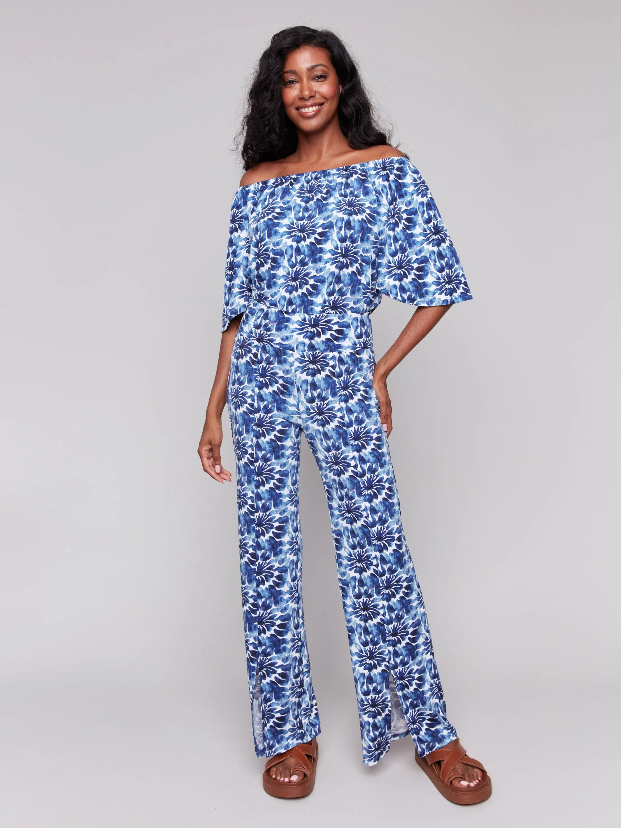 Printed Off-The-Shoulder Top - Lily sold by Charlie B product image thumbnail 3