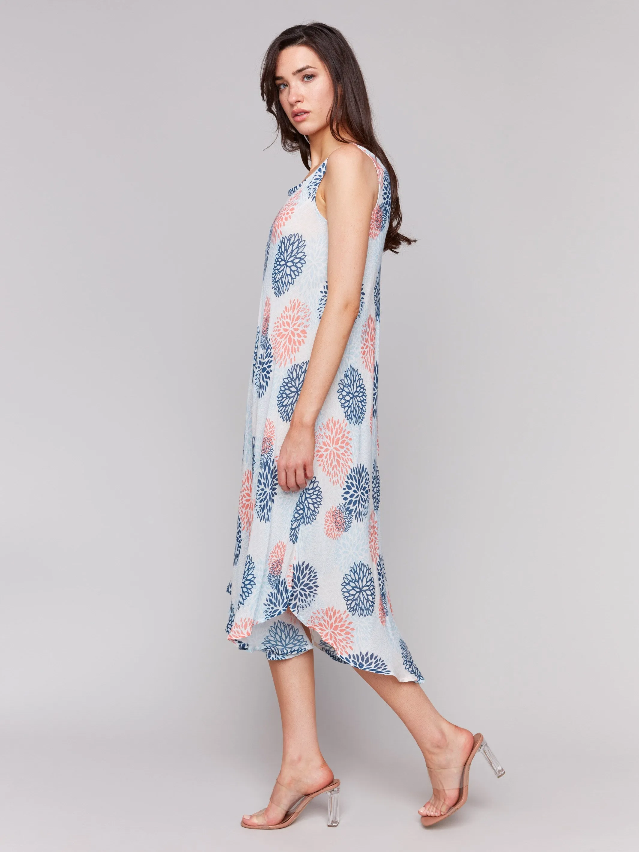Sleeveless Printed Rayon Dress - Jasmine sold by Charlie B product image thumbnail 3