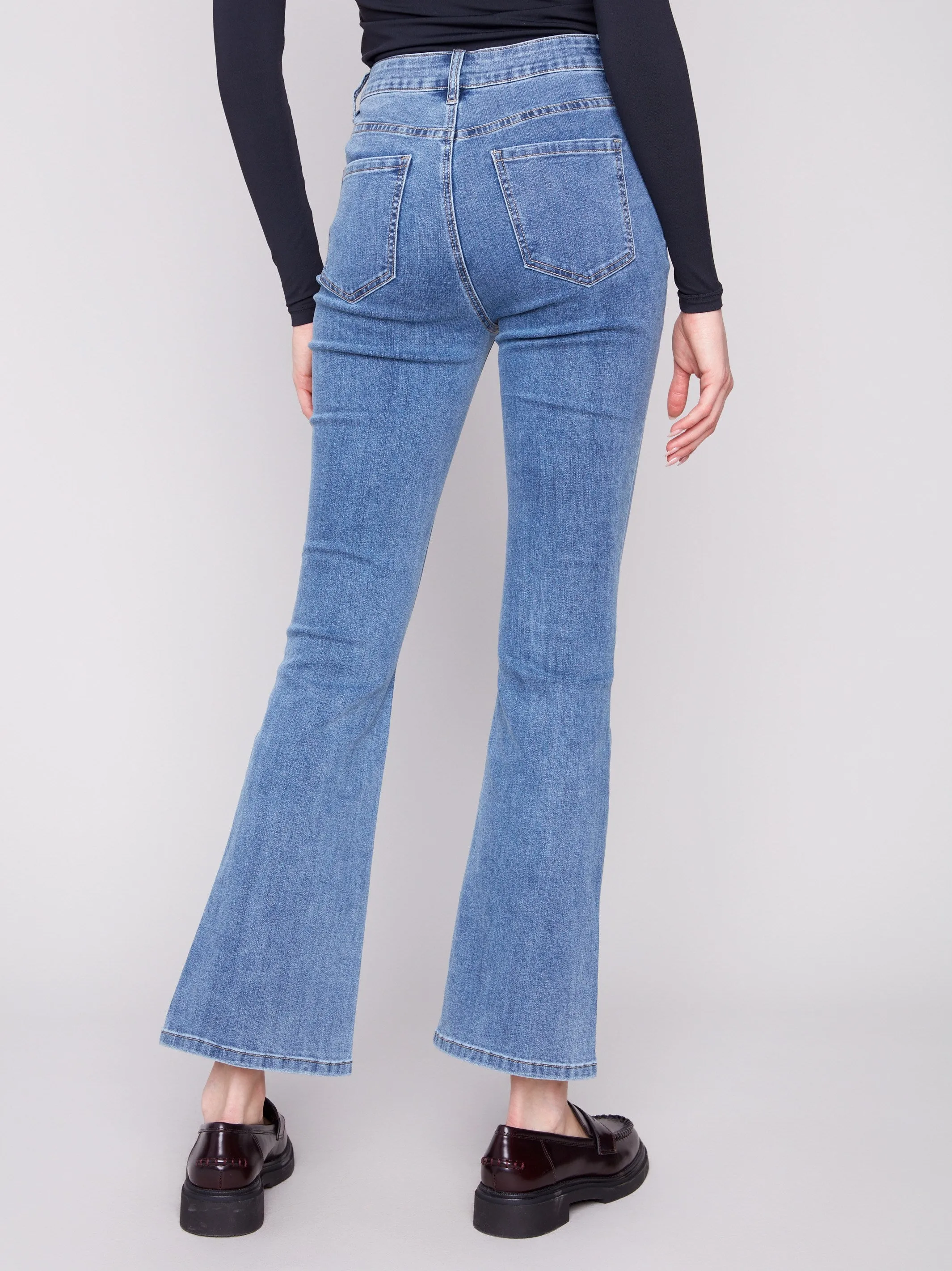 Bootcut Jeans - Medium Blue sold by Charlie B product image thumbnail 4