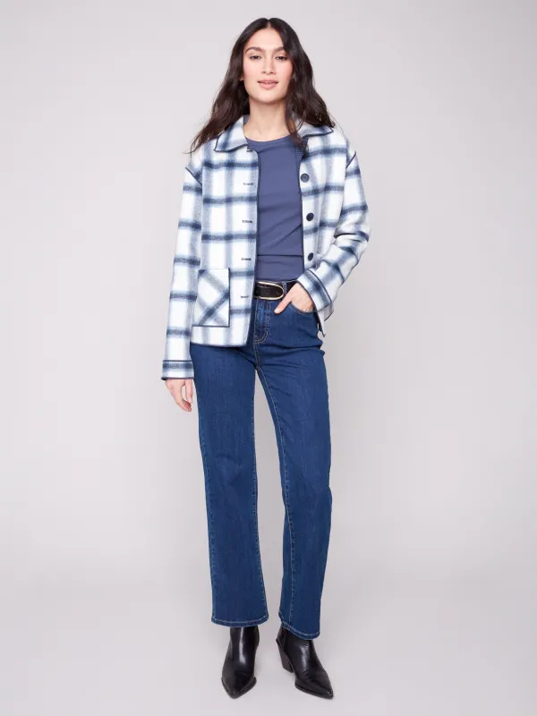 Reversible Plaid Jacket - Moonlight sold by Charlie B