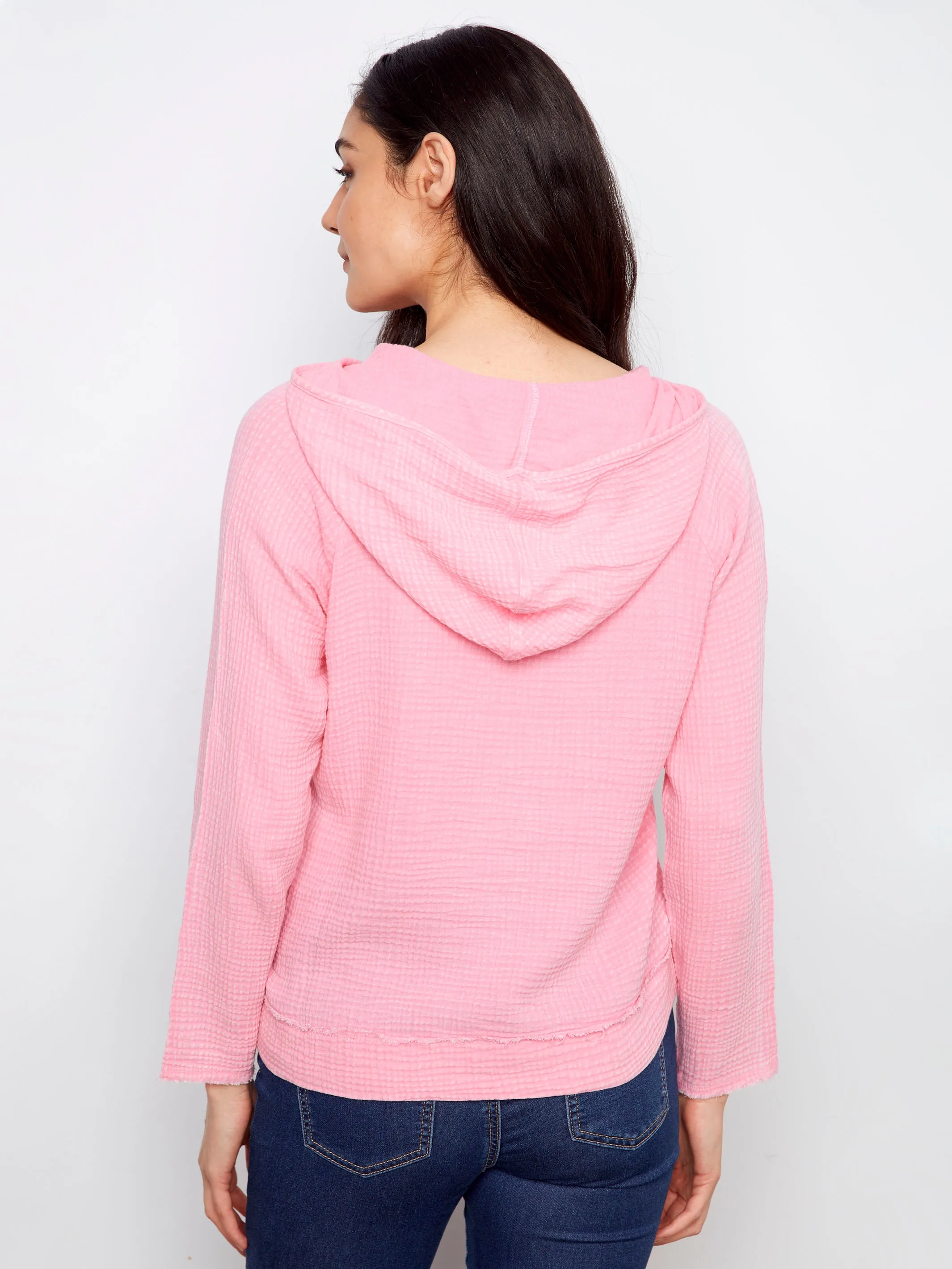 Bubble Cotton Hoodie - Candy sold by Charlie B product image thumbnail 4