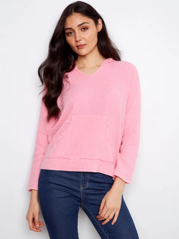 Bubble Cotton Hoodie - Candy made by Charlie B