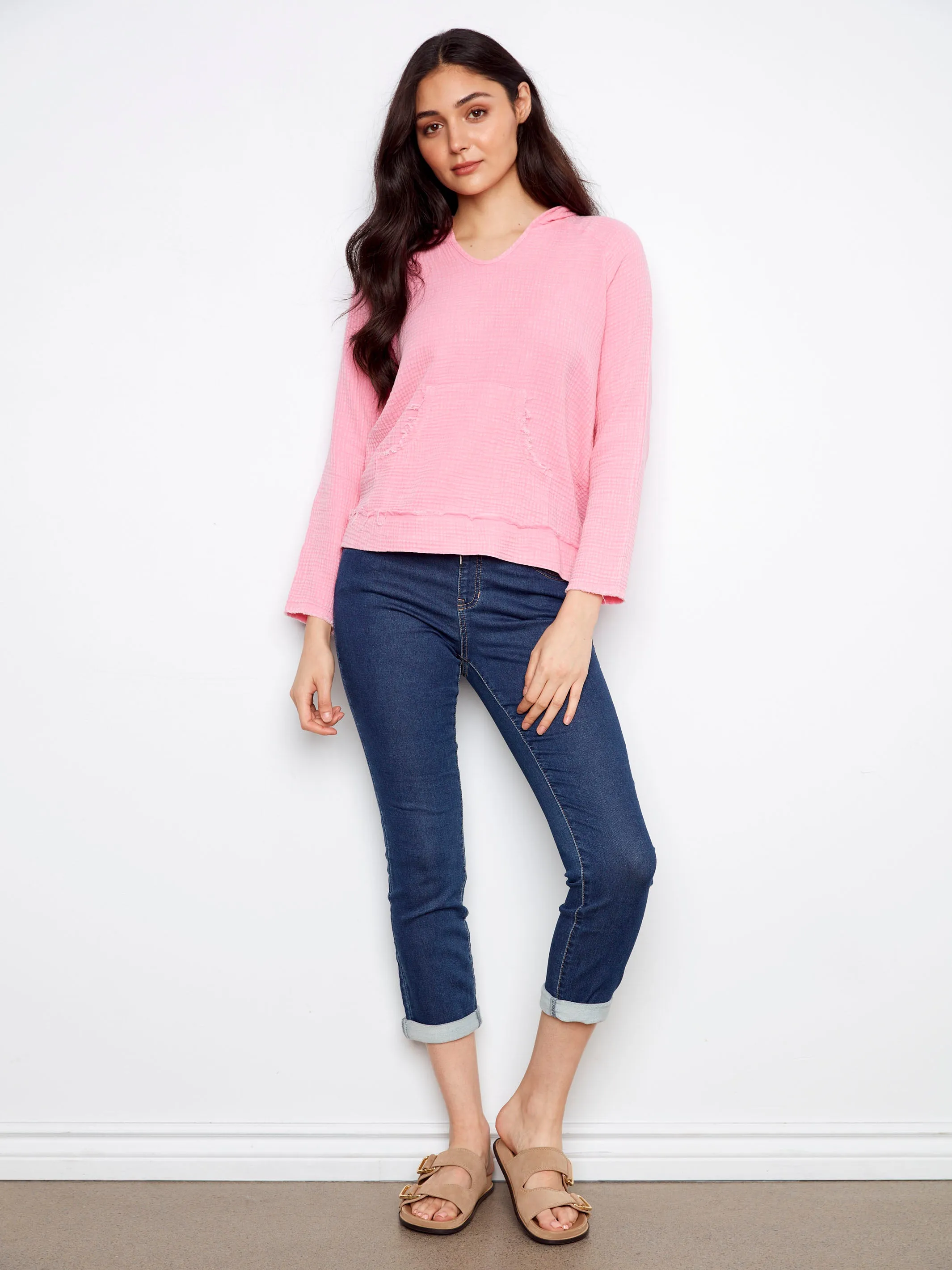 Bubble Cotton Hoodie - Candy sold by Charlie B product image thumbnail 2