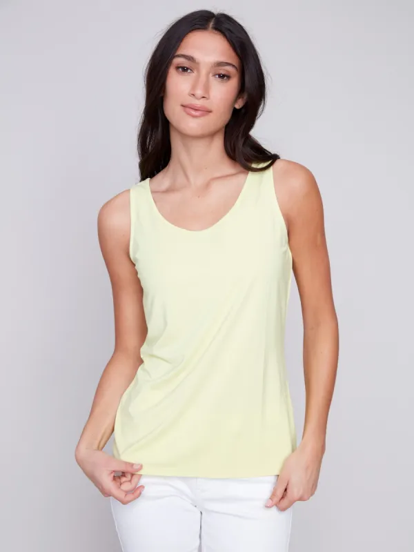 Reversible Bamboo Cami - Anise sold by Charlie B