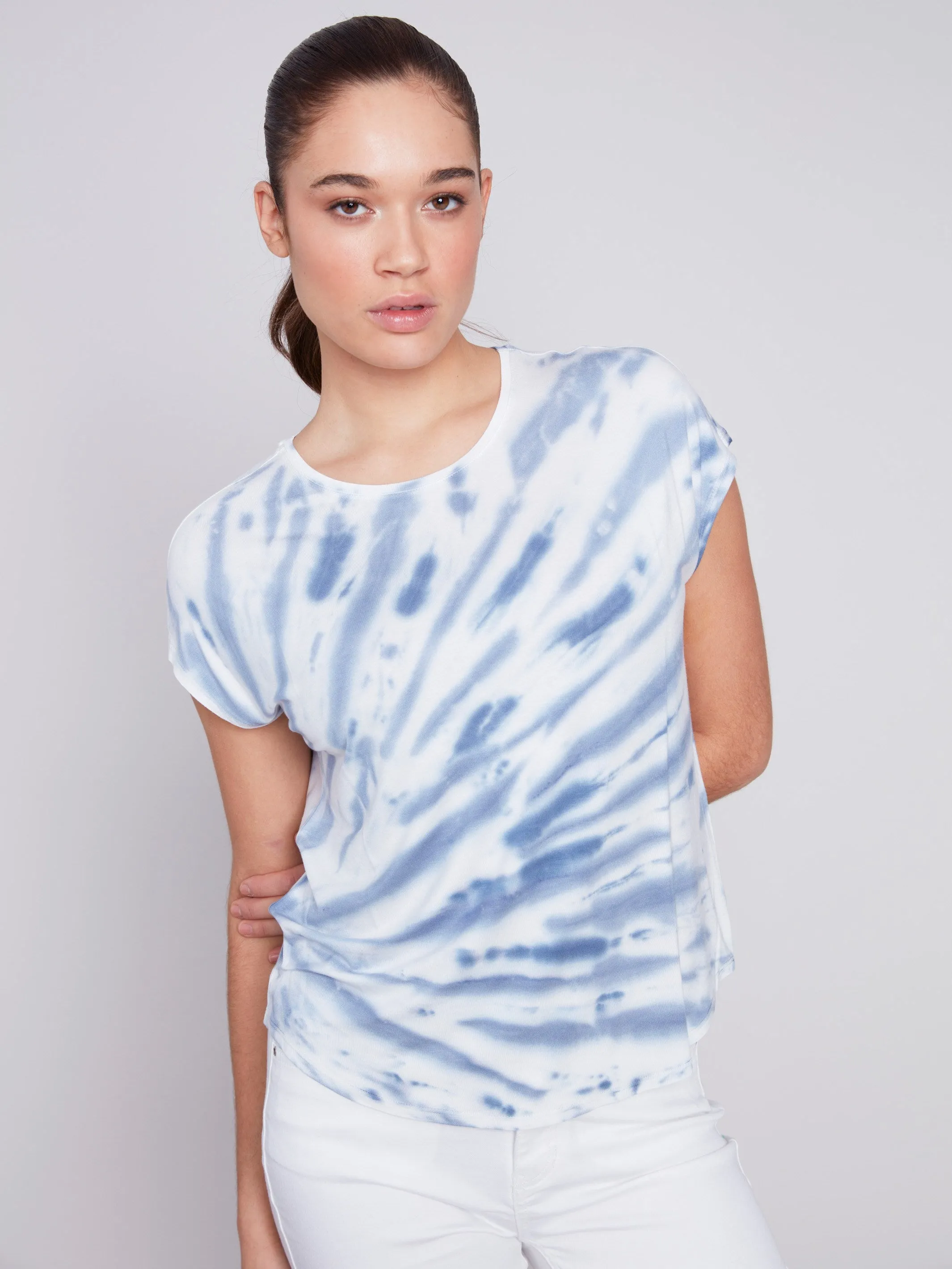Tie Dye Knit Top - River sold by Charlie B product image thumbnail 4