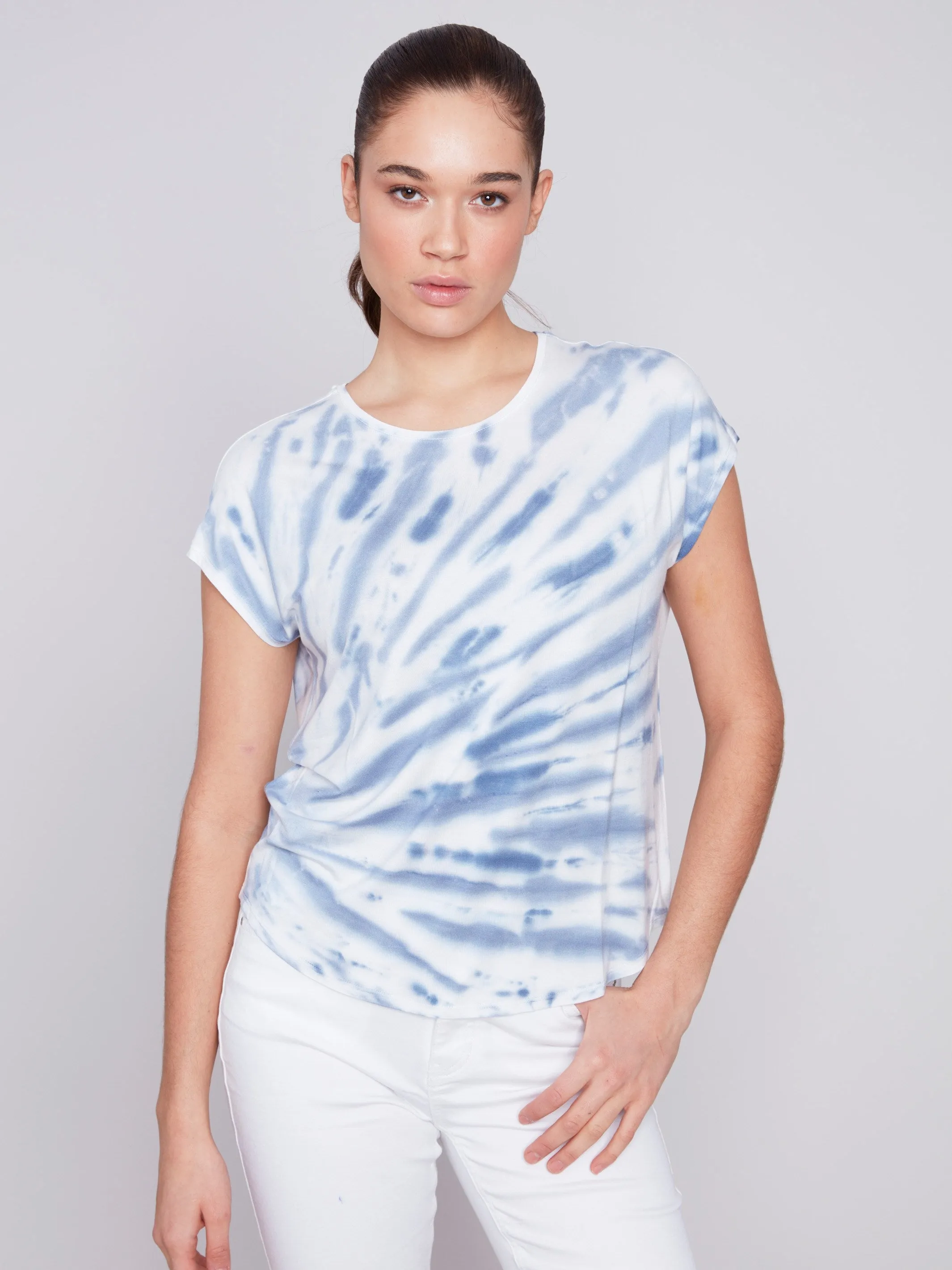 Tie Dye Knit Top - River sold by Charlie B