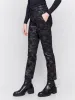 Camo Print Ponte Jogger Pants - Black sold by Charlie B
