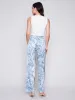 Printed Wide Leg Satin Pants - Jungle sold by Charlie B