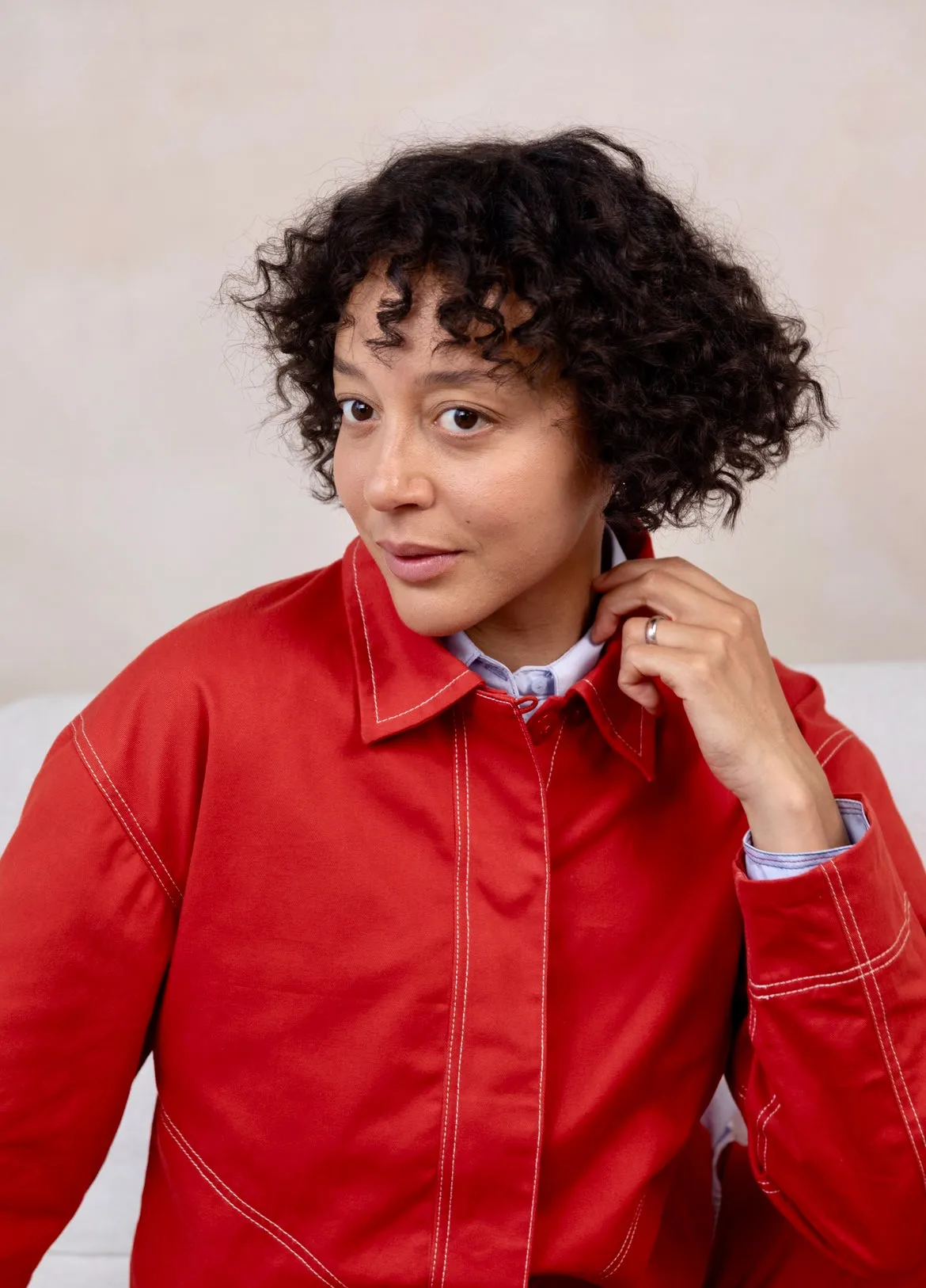 Nya Oversized Jacket sold by Forty One product image thumbnail 3