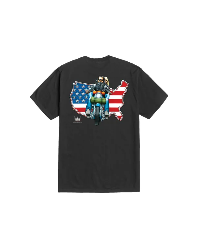 DESTINATION AMERICA STOCK T-SHIRT made by Loser Machine Company