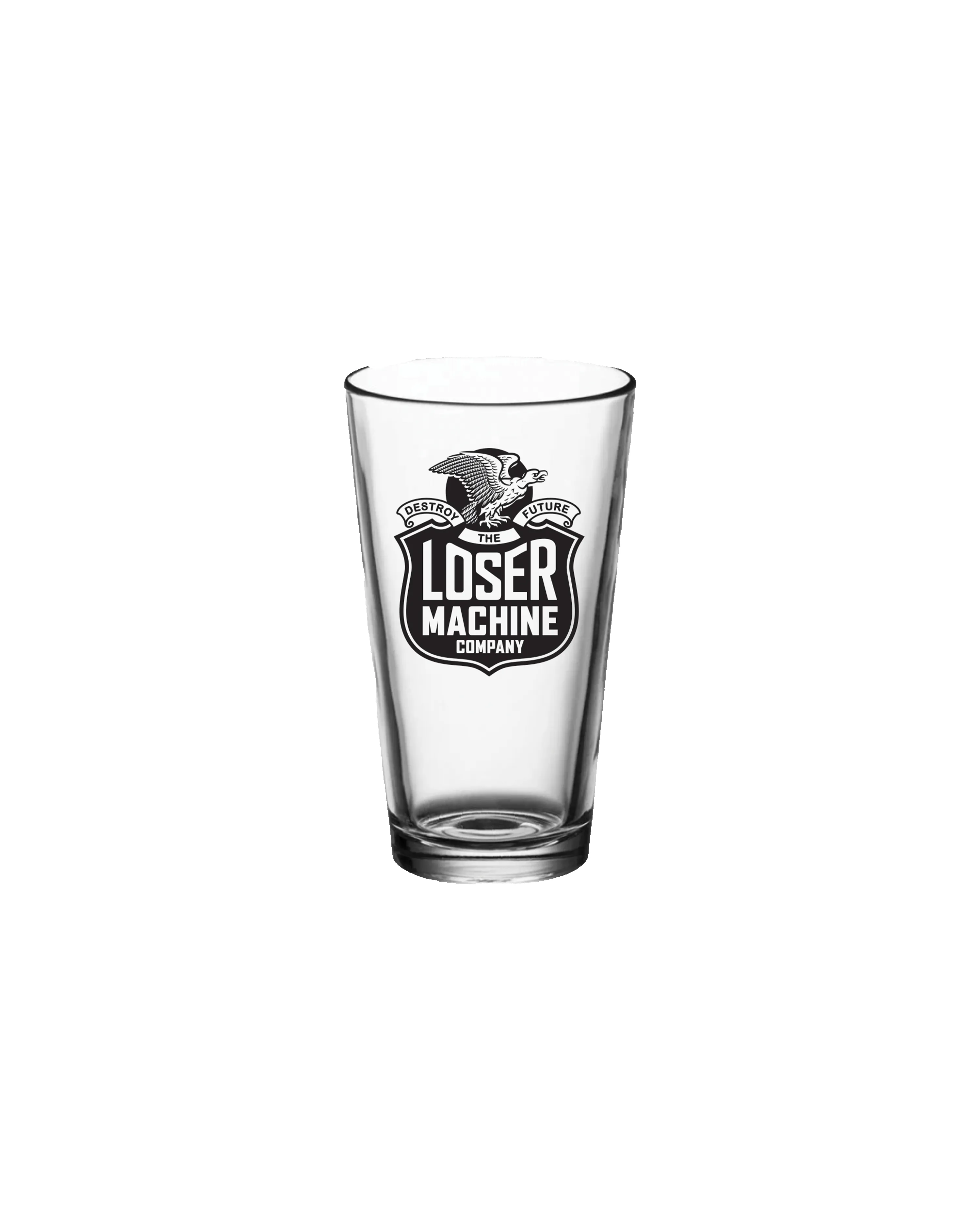 WORK HARD PINT GLASS sold by Loser Machine Company