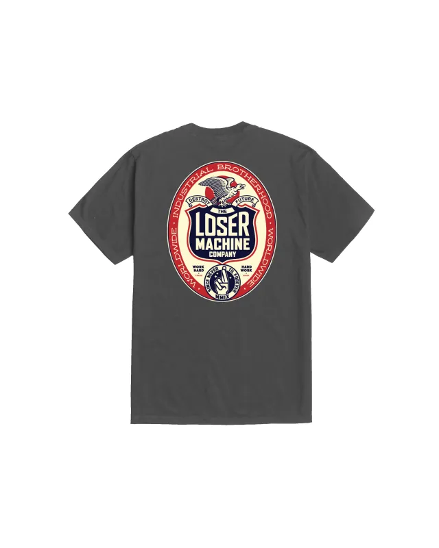 WORK HARD STOCK T-SHIRT made by Loser Machine Company