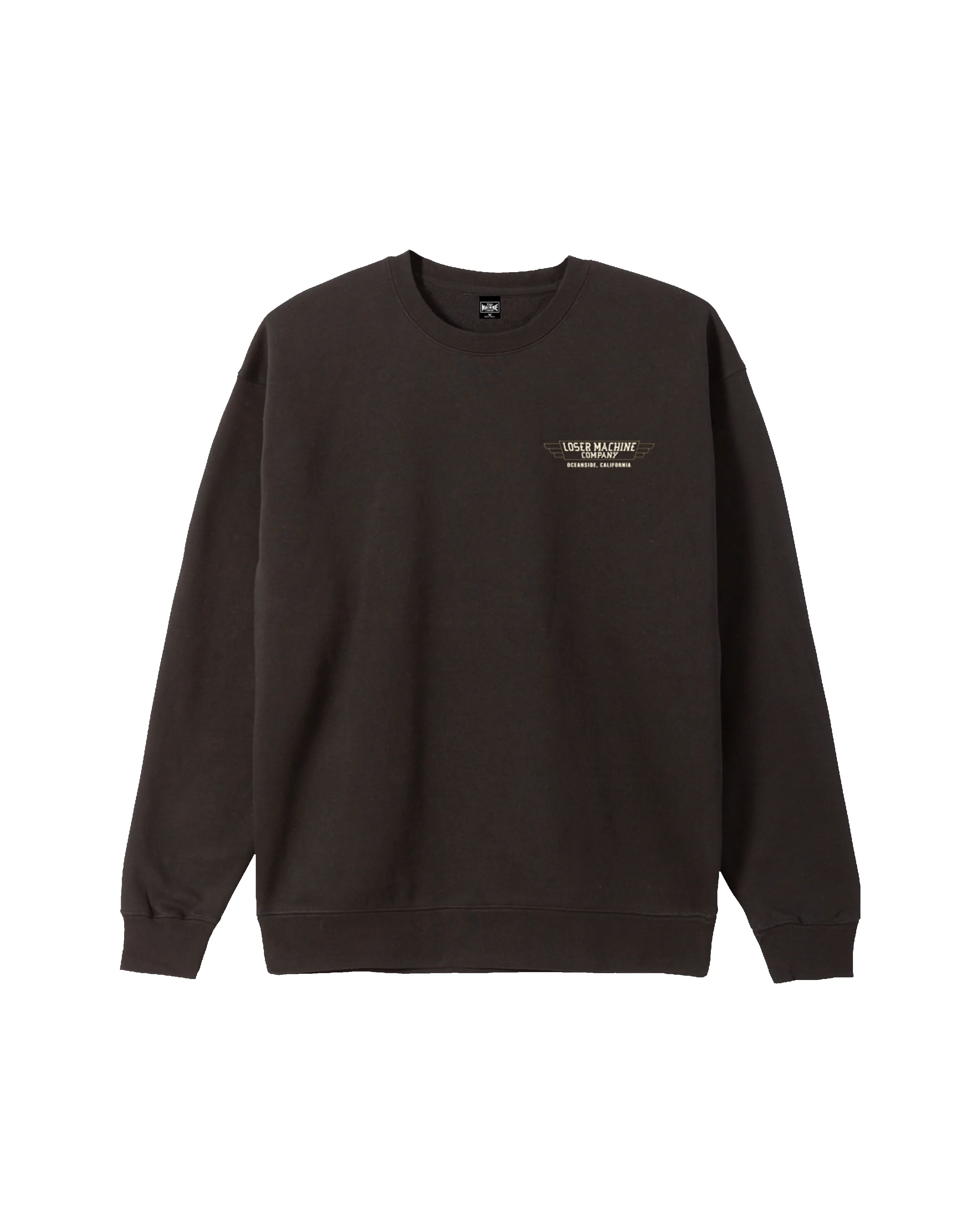 FLY WHEEL CREWNECK sold by Loser Machine Company product image thumbnail 2