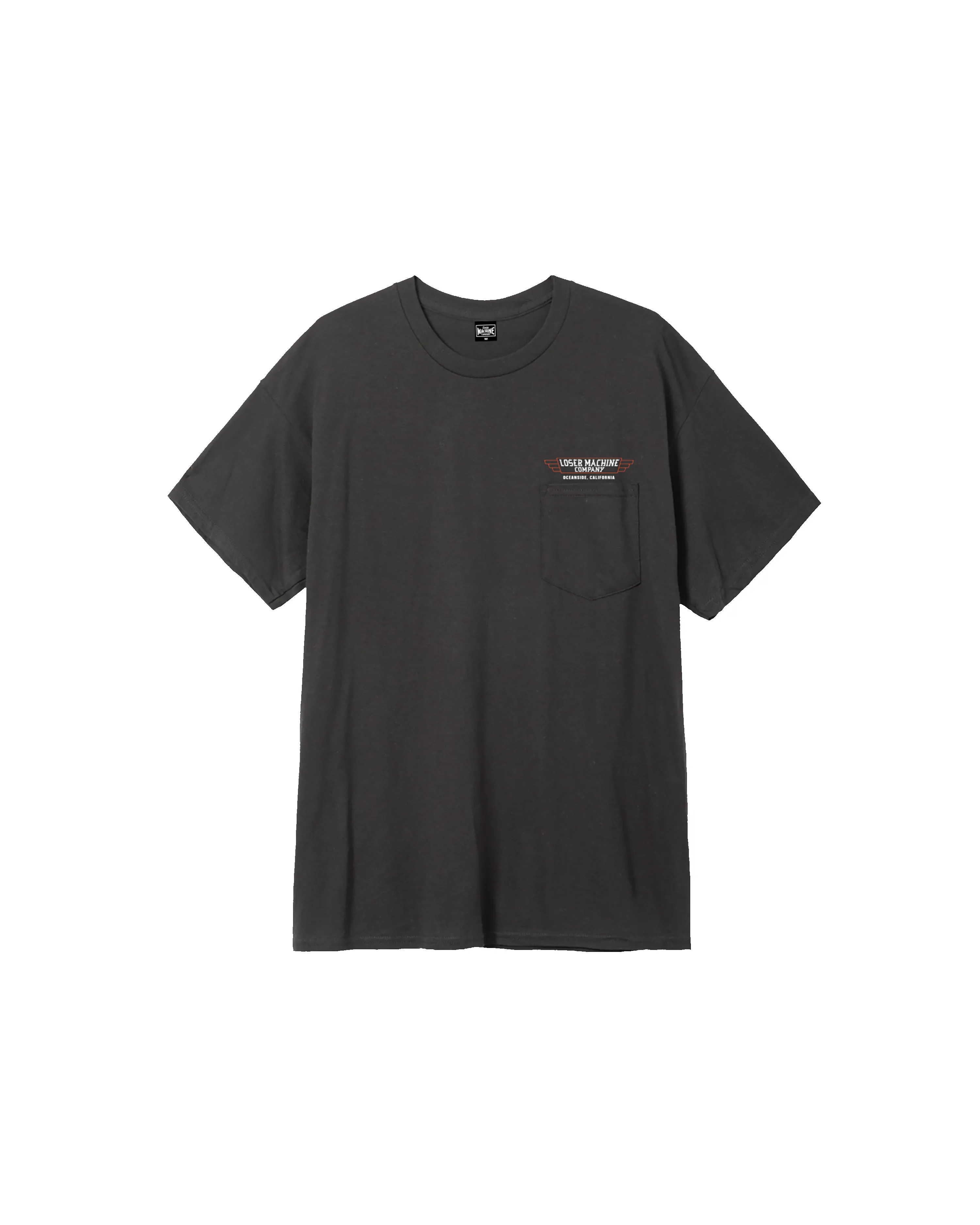 FLY WHEEL STOCK POCKET T-SHIRT sold by Loser Machine Company product image thumbnail 2