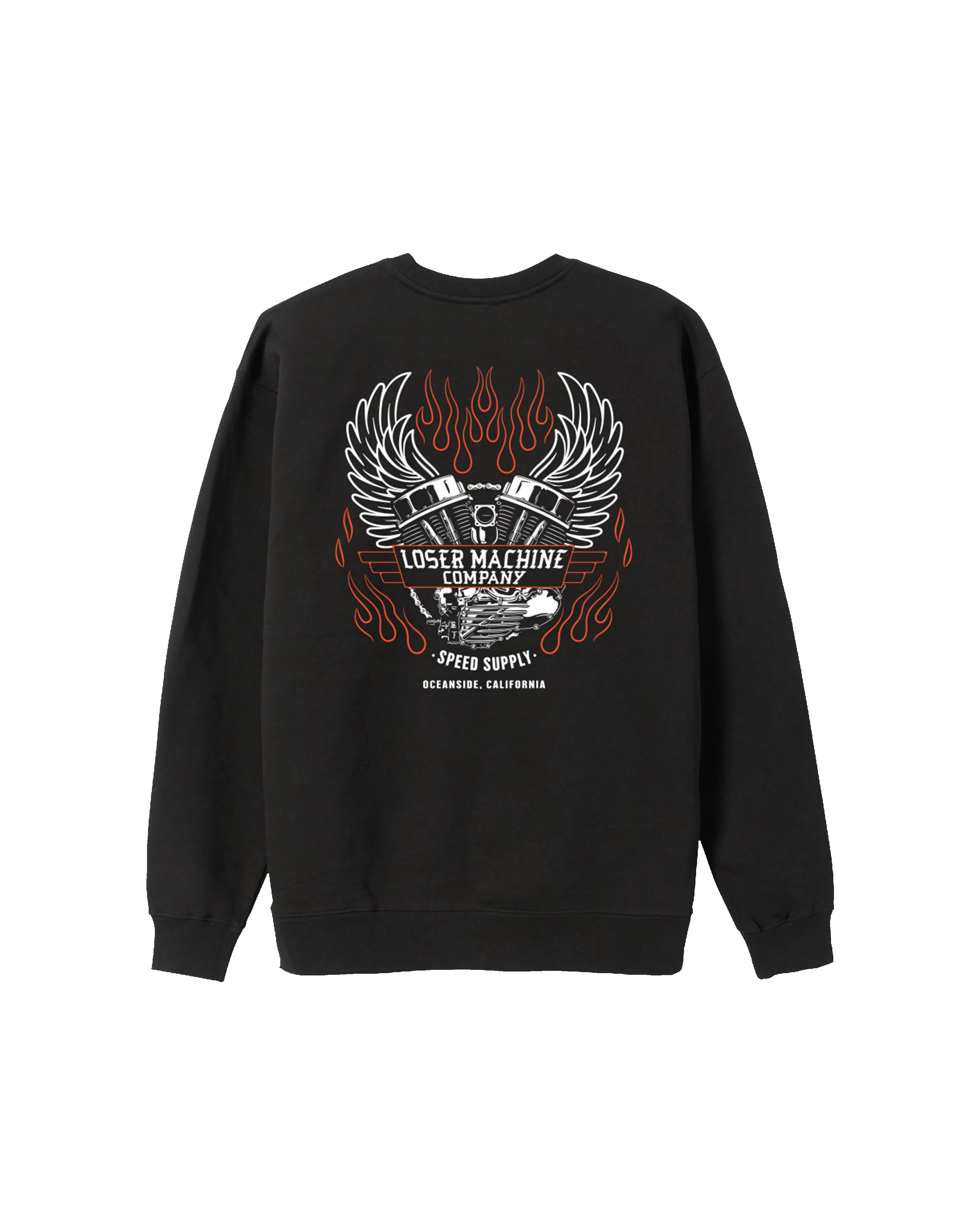 FLY WHEEL CREWNECK sold by Loser Machine Company