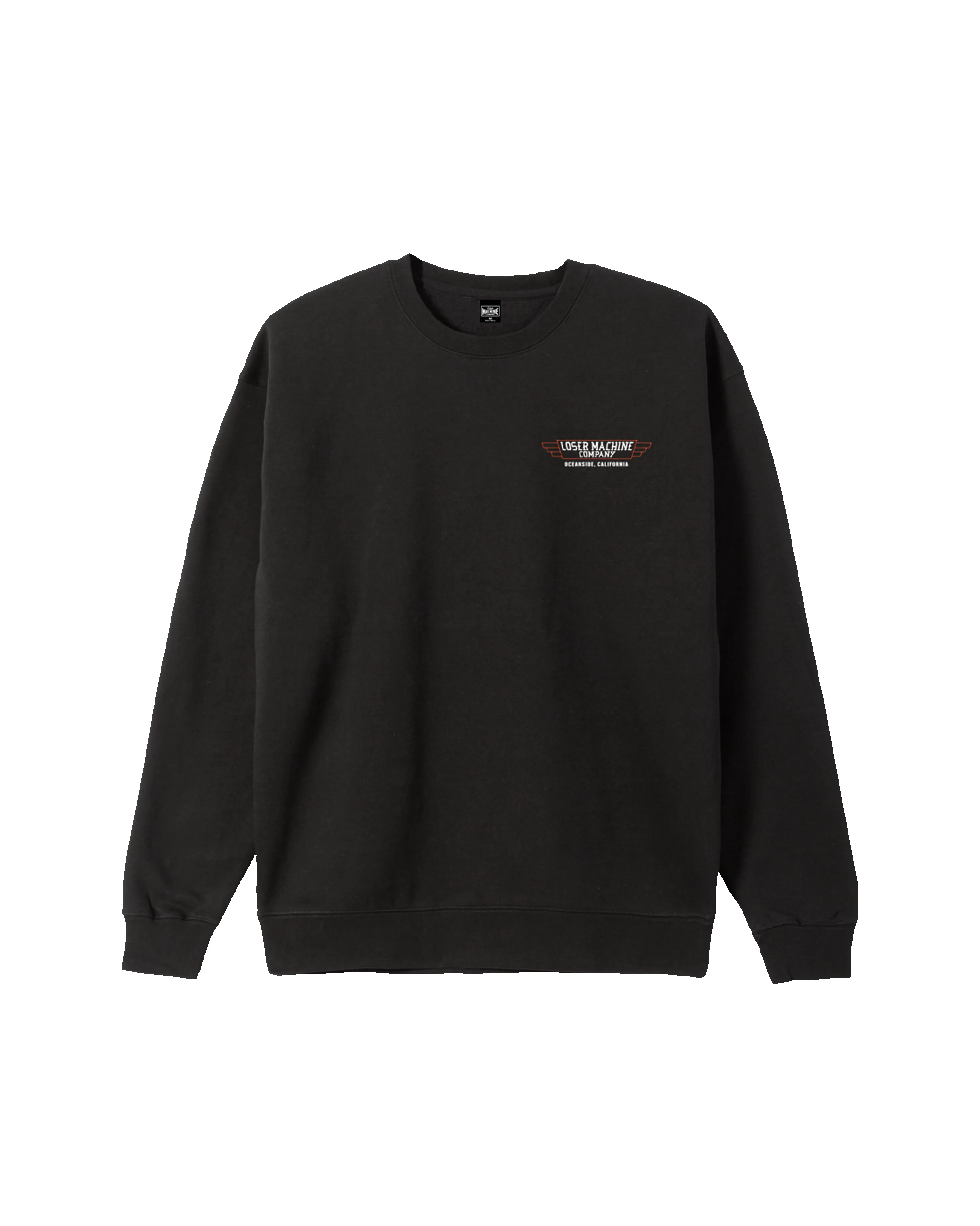 FLY WHEEL CREWNECK sold by Loser Machine Company product image thumbnail 2